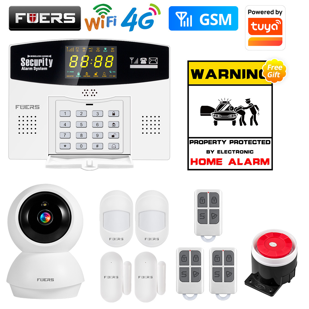 Home Zone Security App - نظام إنذار لاسلكي Fuers W214 WIFI