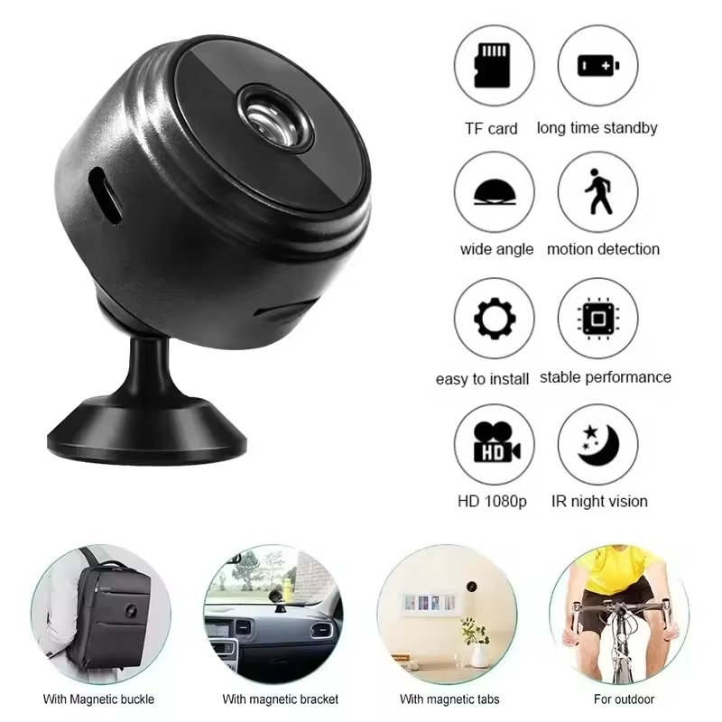 Home Security Monitoring System - كاميرا أمان لاسلكية A9 ميني واي