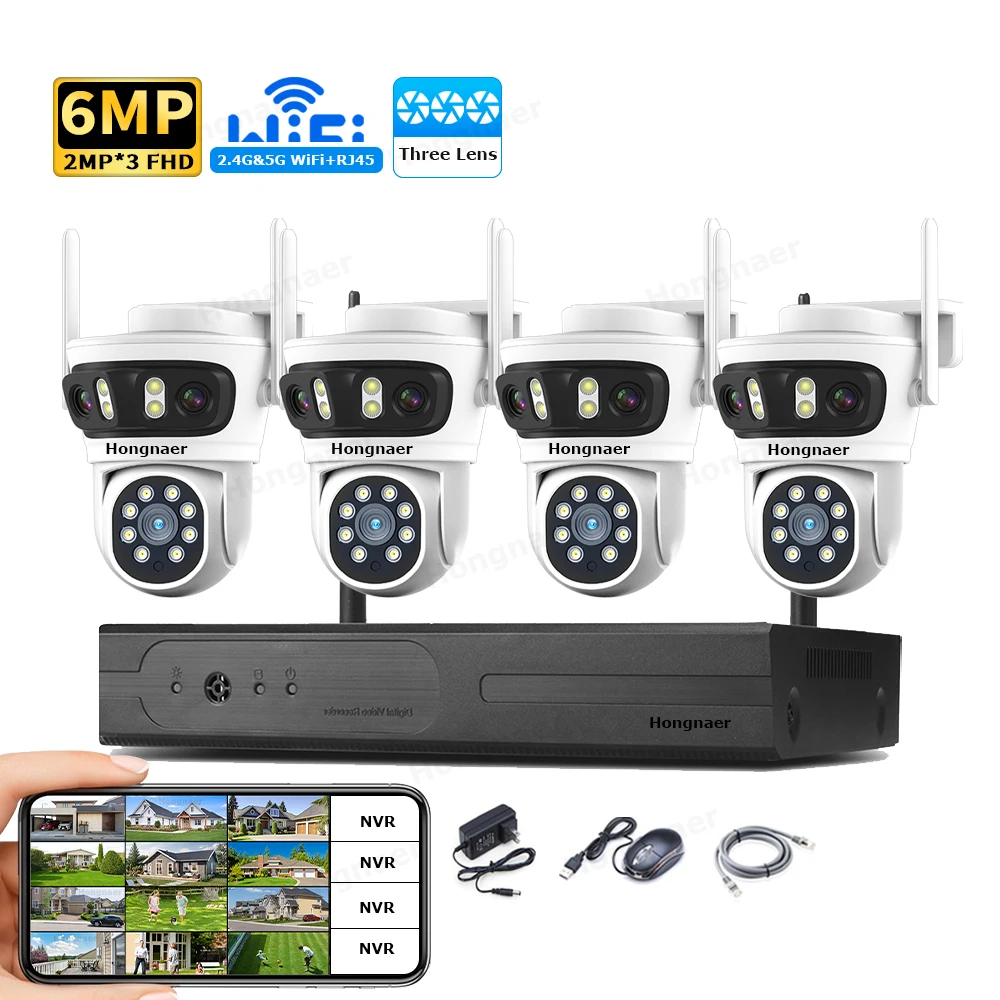 Home Security Wifi Camera - نظام كاميرات مراقبة منزلية لاسلكية Hongnaer