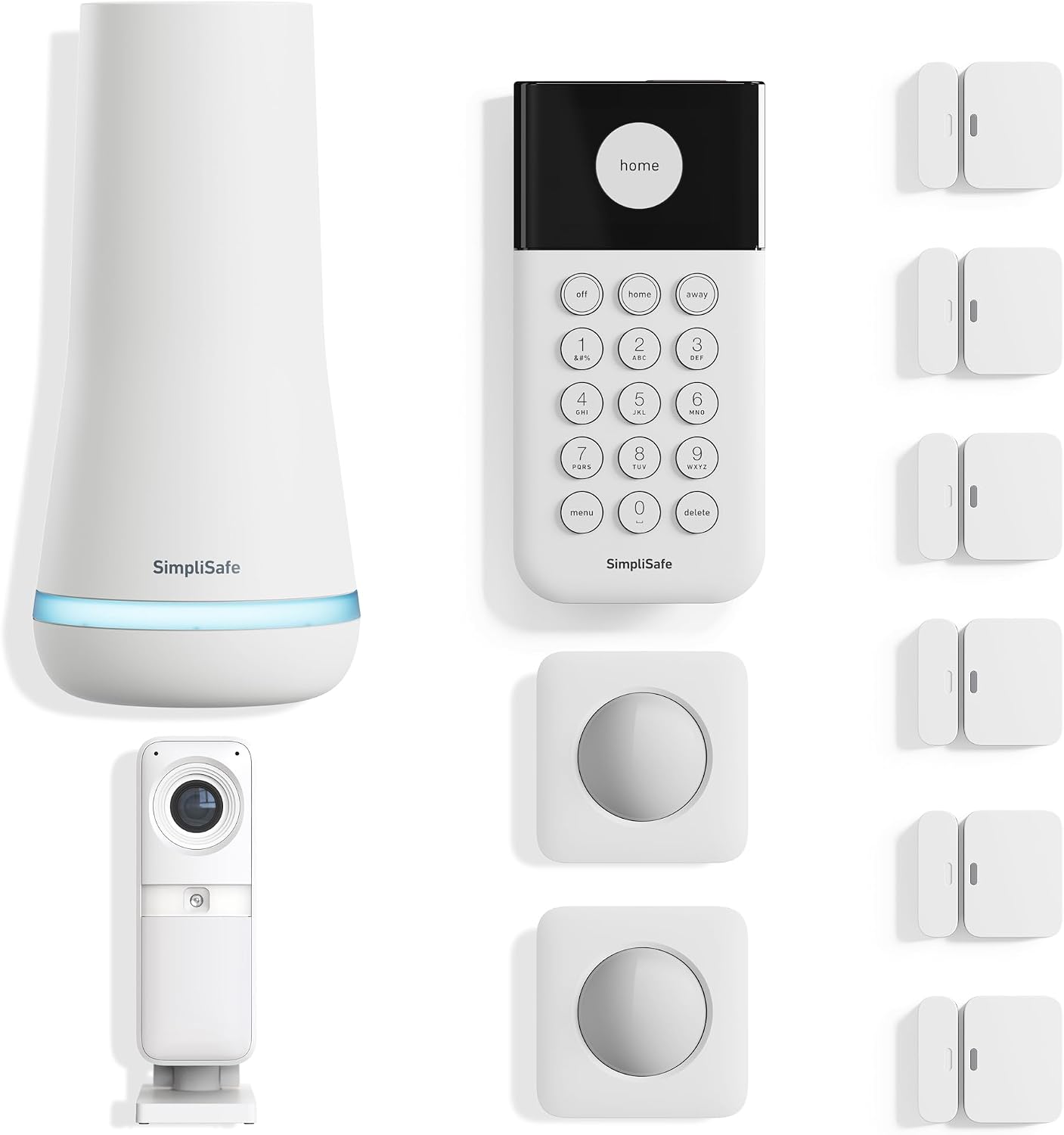 Home Security Monitoring System - نظام أمن منزلي لاسلكي مكون من