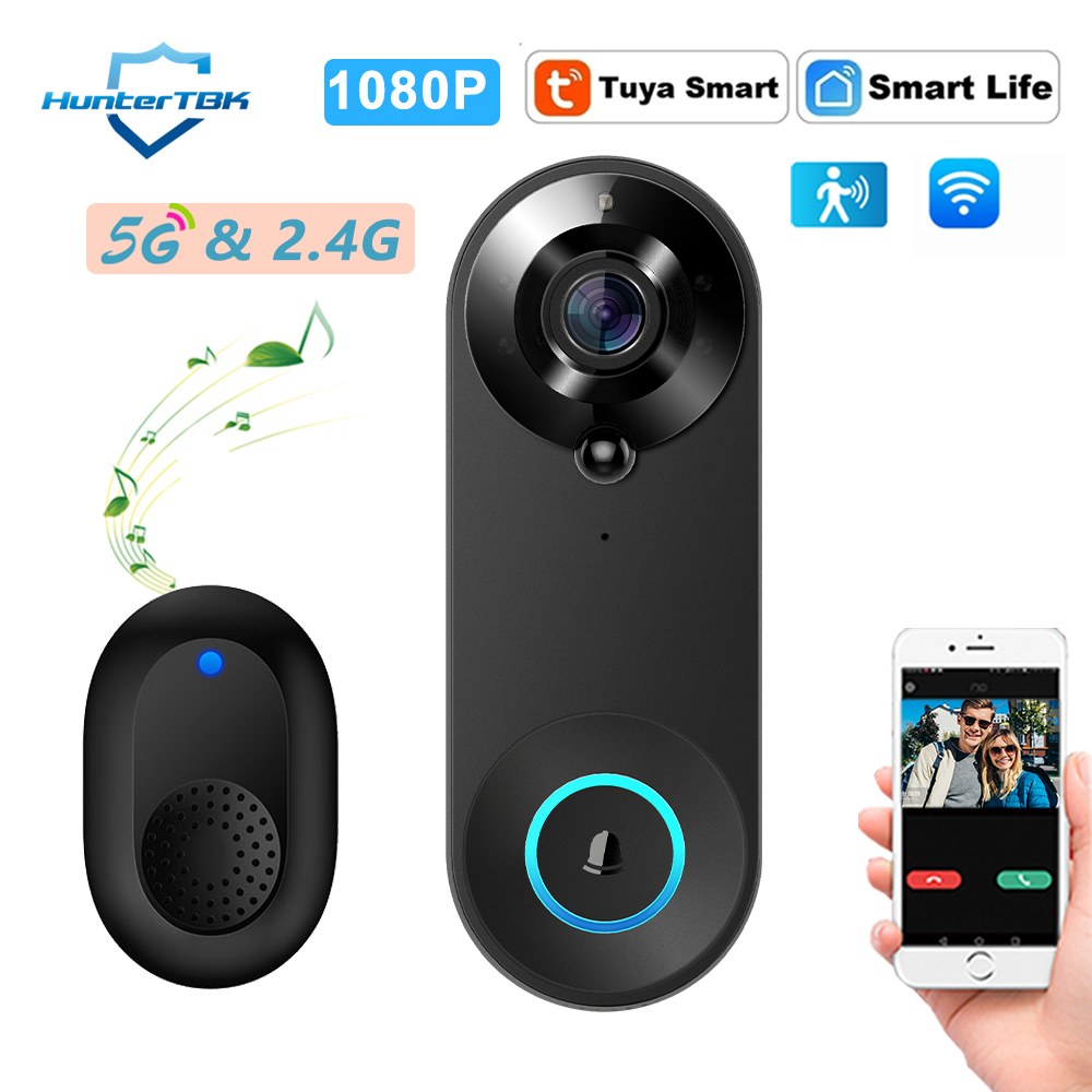 Home Security Monitoring System - جرس باب ذكي بكاميرا لاسلكية 1080P