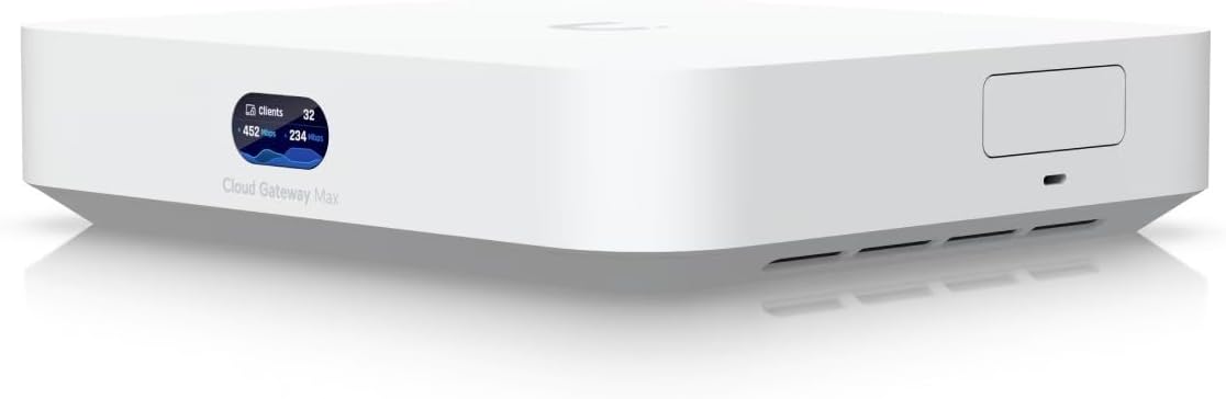 Home Security Features - بوابة شبكة عالية الأداء UbiQuiti UCG-MAX-NS