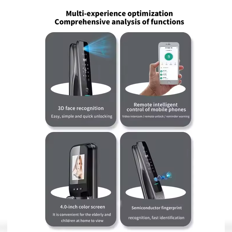 قفل باب ذكي HX5 مع التعرف على  - مراجعة Home Security Wifi Camera وسعره