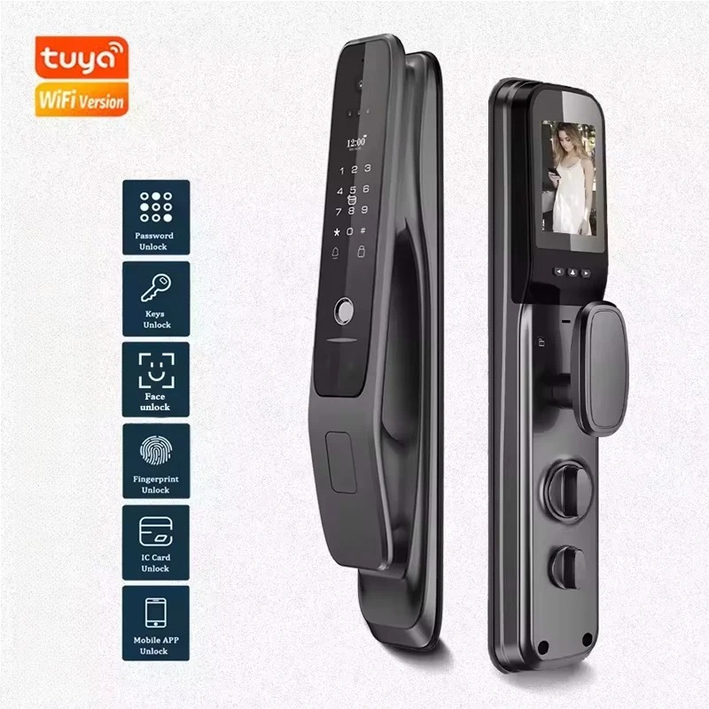 قفل باب ذكي HX5 مع التعرف على  - مراجعة Home Security Wifi Camera وسعره