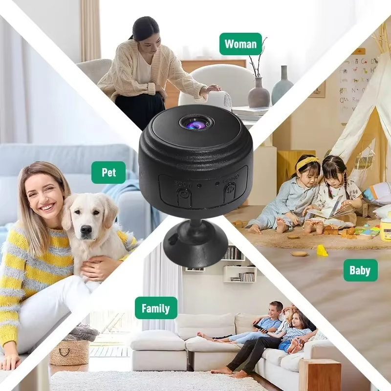 كاميرا أمان لاسلكية A9 ميني وا - مراجعة Home Security Monitoring System وسعره