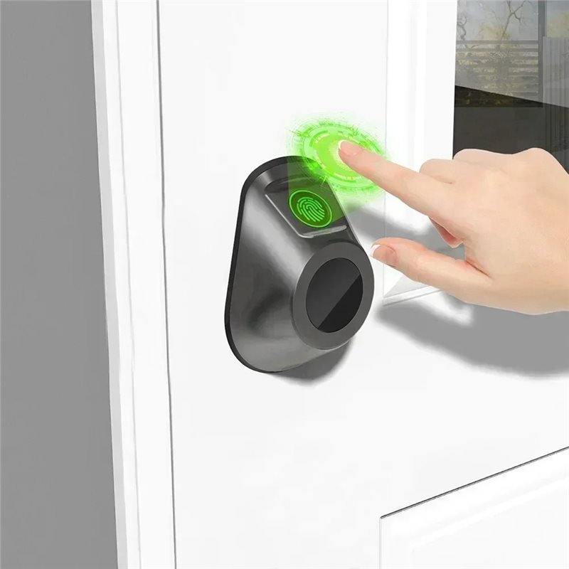 【يوصى به】قفل باب ببصمة الإصبع  - مراجعة Home Security Features وسعره