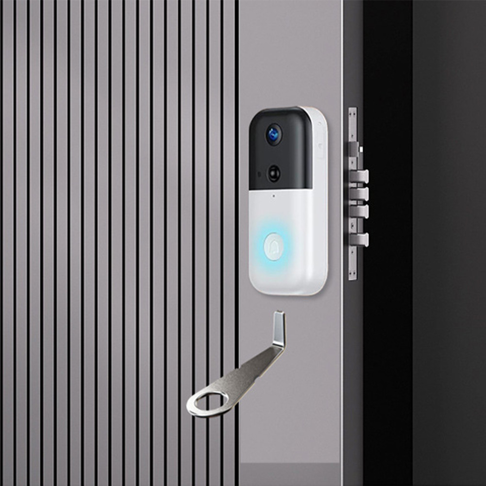 مفتاح فضي لجرس الباب بالفيديو  - مراجعة Home Security La وسعره