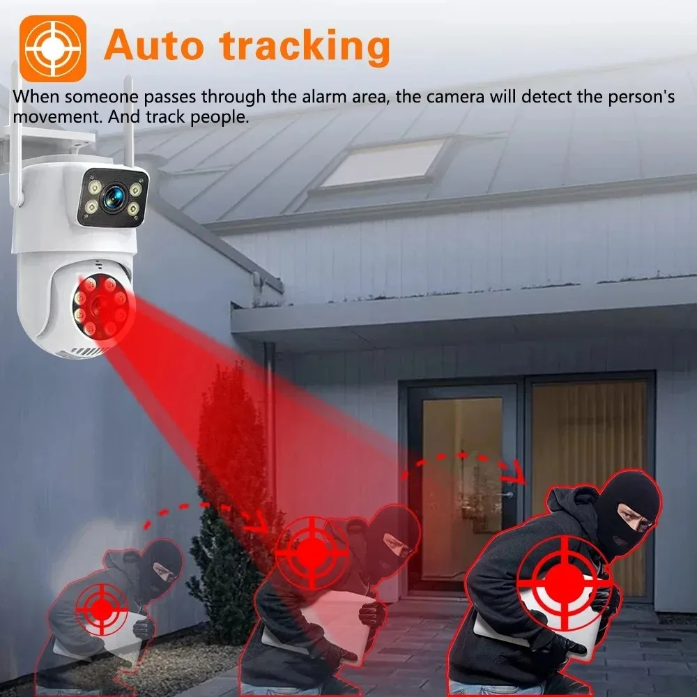 نظام كاميرات أمان منزلي لاسلكي - مراجعة Home Security Monitoring System وسعره