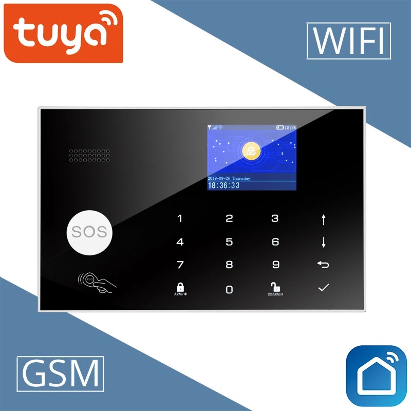 نظام إنذار سلكي لاسلكي W7B لأم - مراجعة Home Zone Security App وسعره