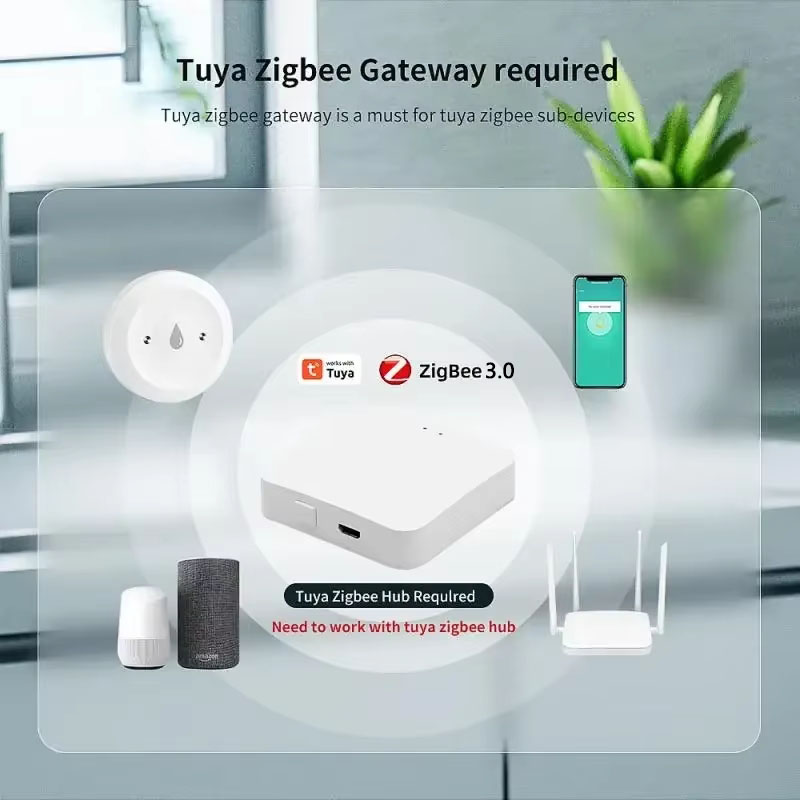 مستشعر تسرب المياه الذكي الجدي - مراجعة Home Security Monitoring System وسعره