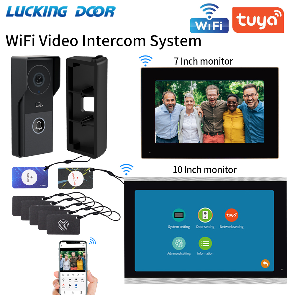 7/10 بوصة فيديو إنترفون 1080P  - مراجعة Home Security Video Systems وسعره
