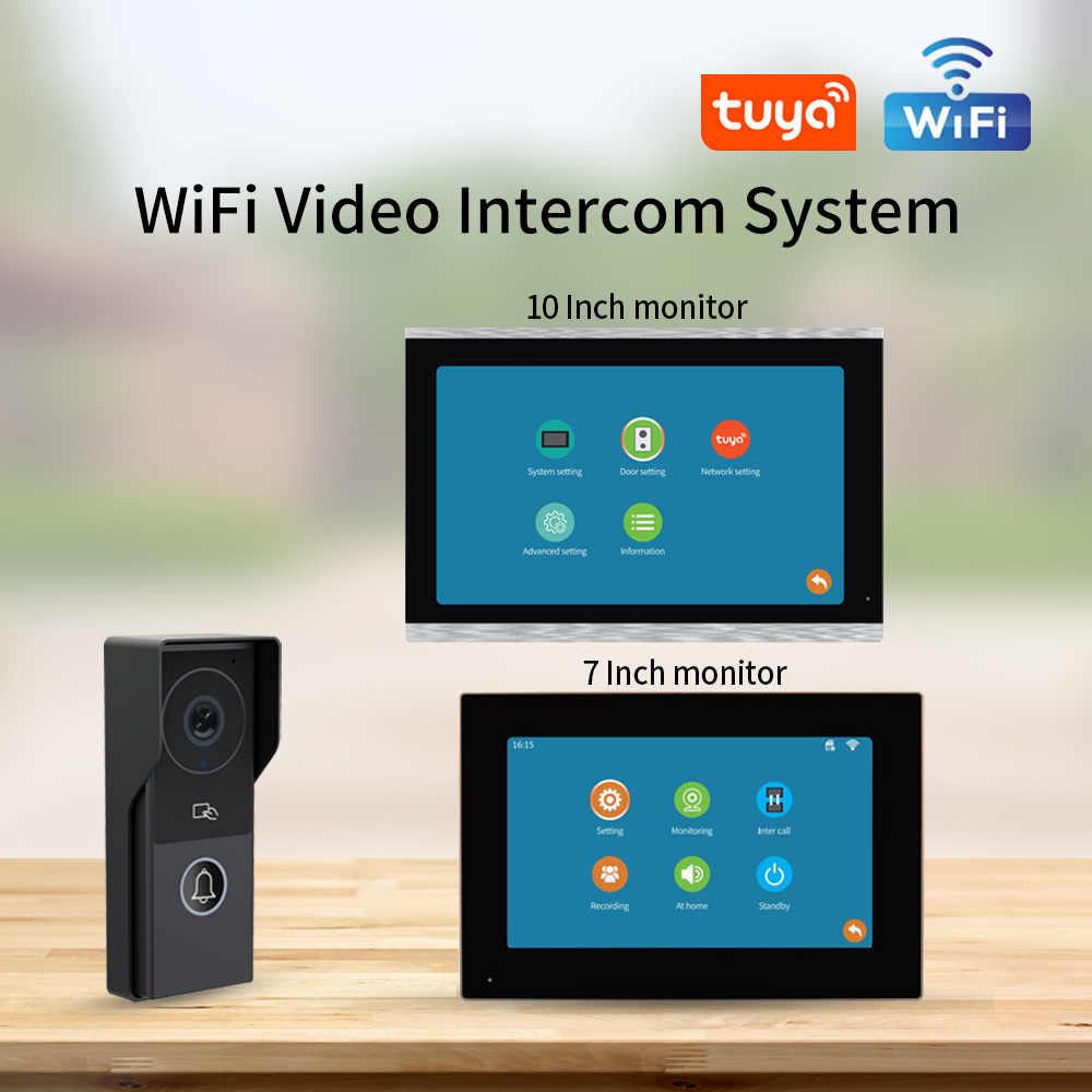 7/10 بوصة فيديو إنترفون 1080P  - مراجعة Home Security Video Systems وسعره