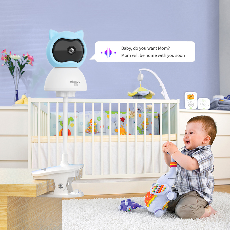 4MP WiFi xiaovv مراقبة الطفل ف - مراجعة Home Security Monitoring System وسعره