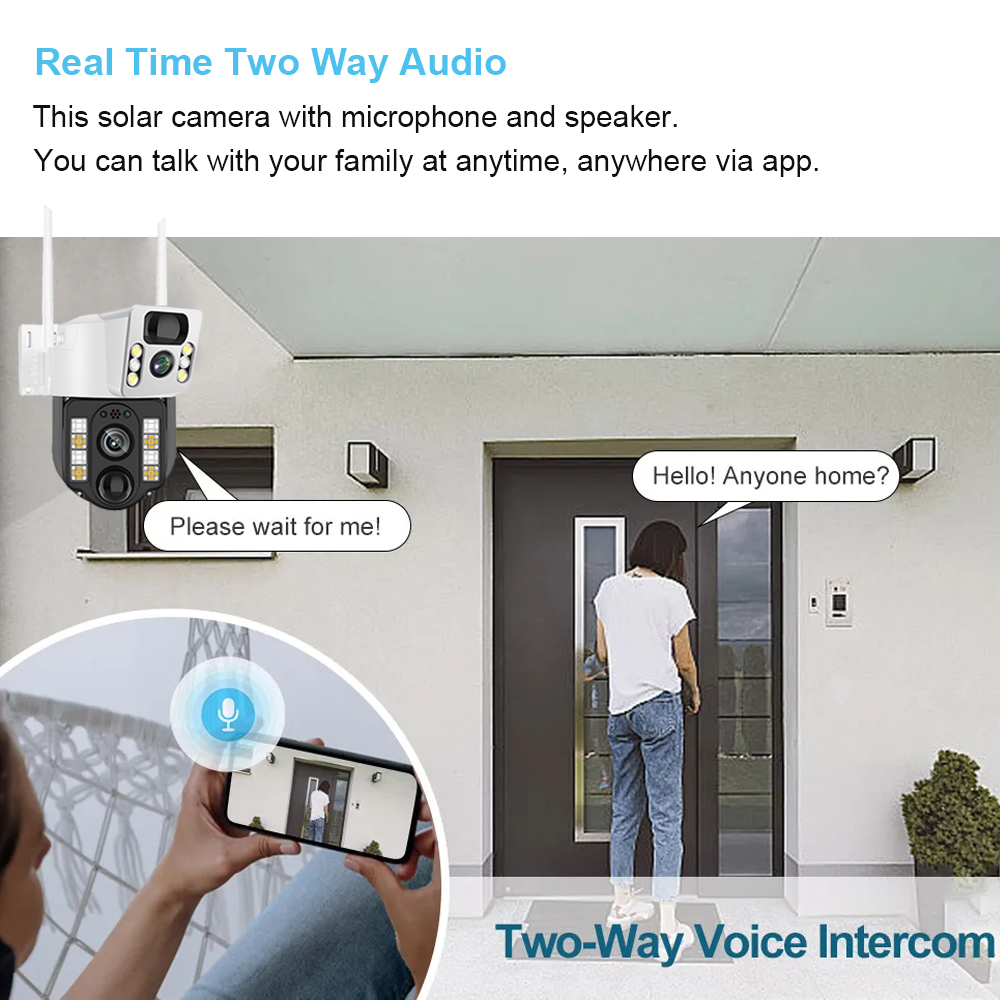 كاميرا مراقبة CCTV شمسية خارجي - مراجعة Home Security Monitoring System وسعره