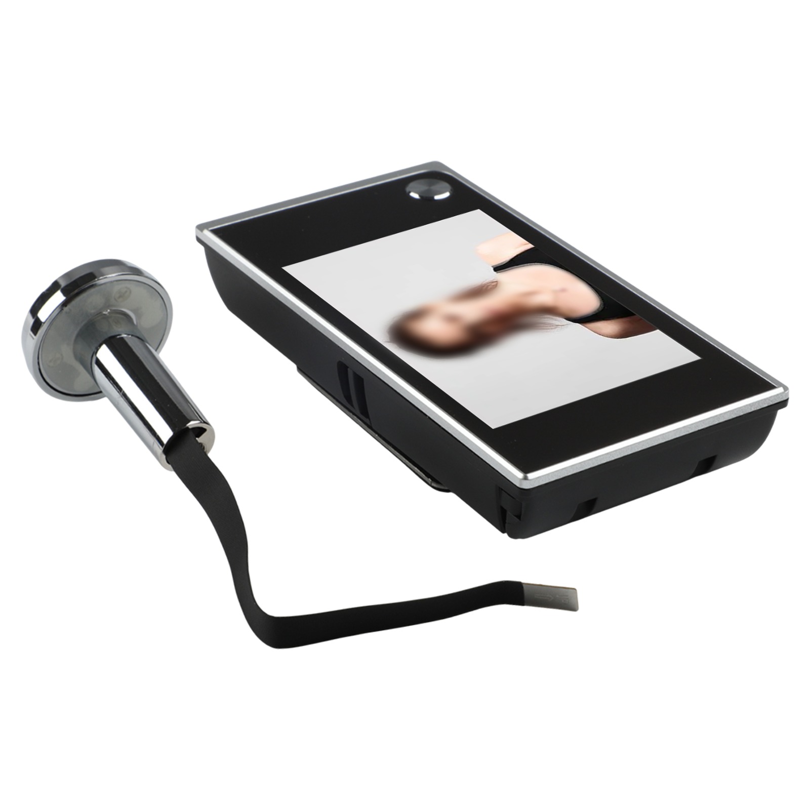 شاشة LCD مقاس 3.5 بوصة، جرس با - مراجعة Home Security Ring وسعره