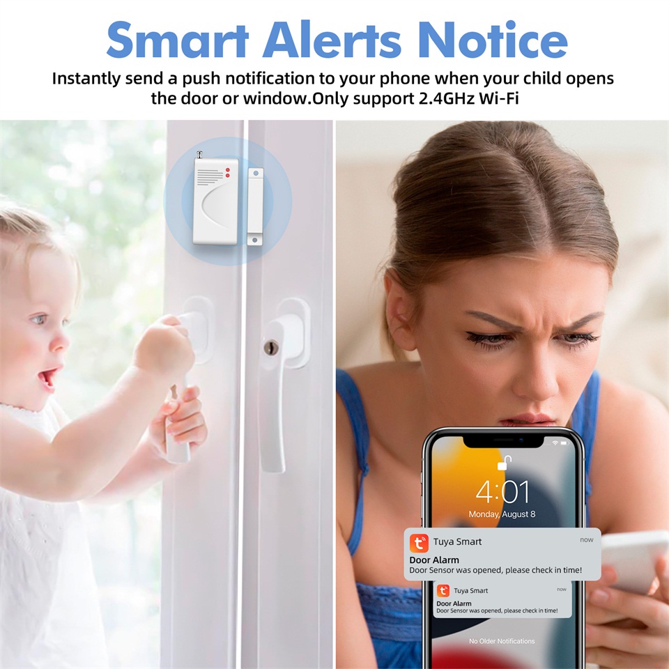 نظام إنذار صوتي بصوت عال من KE - مراجعة Home Zone Security App وسعره