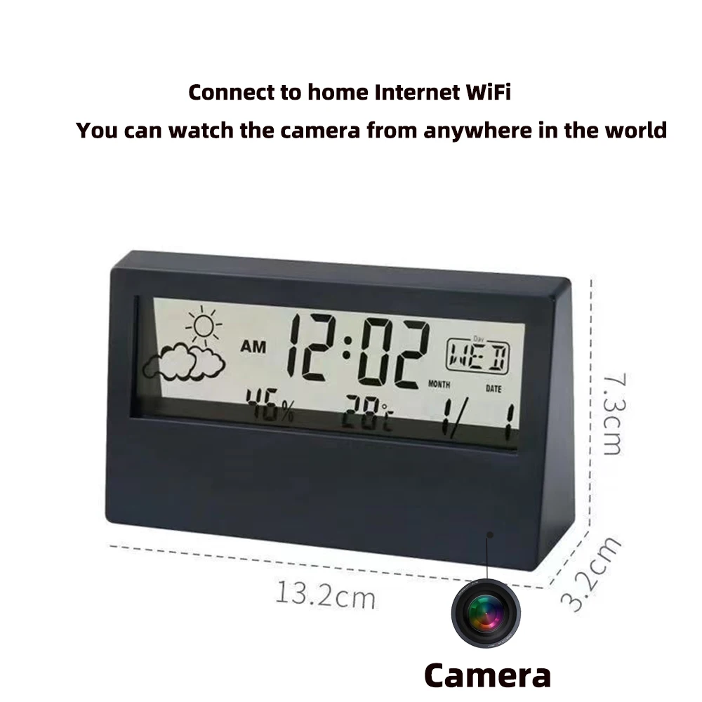 كاميرا ساعة واي فاي بدقة 4K مع - مراجعة Home Security Prices وسعره
