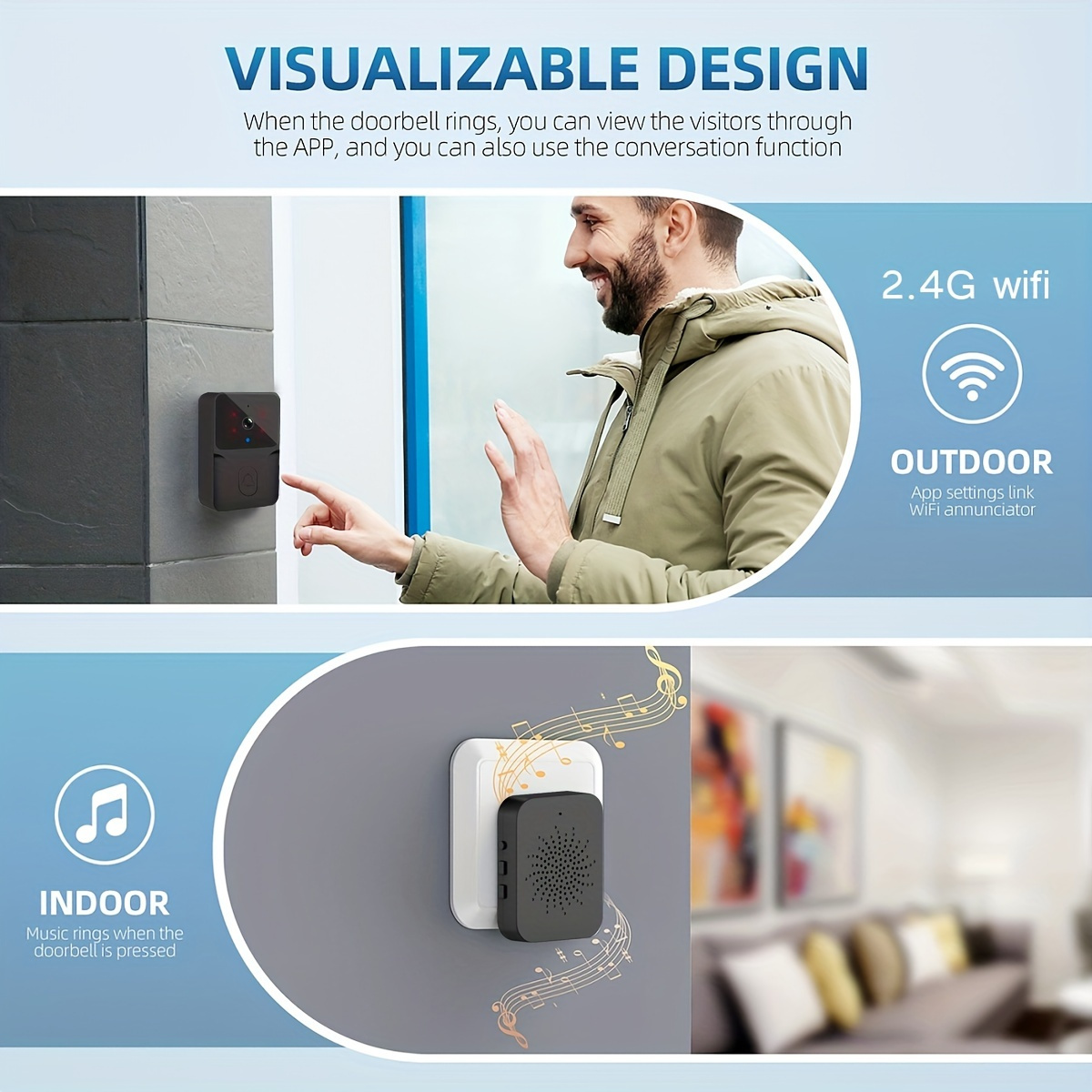 جرس باب ذكي لاسلكي من تويا، كا - مراجعة Home Security La وسعره